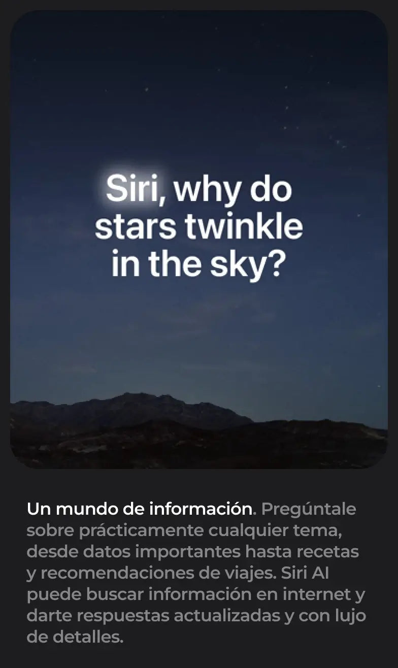 Conoce a Siri AI — 4