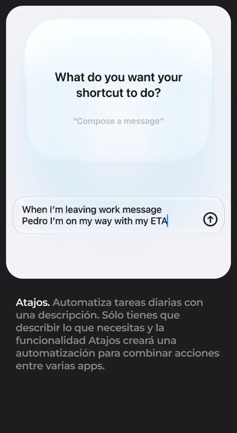 Funciones de iOS y Apple Intelligence — 7