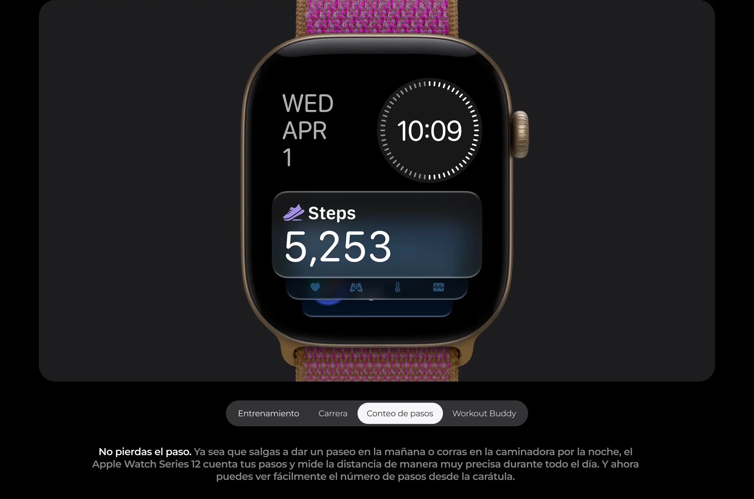 App Entrenamiento, carrera, conteo de pasos y Workout Buddy — 3