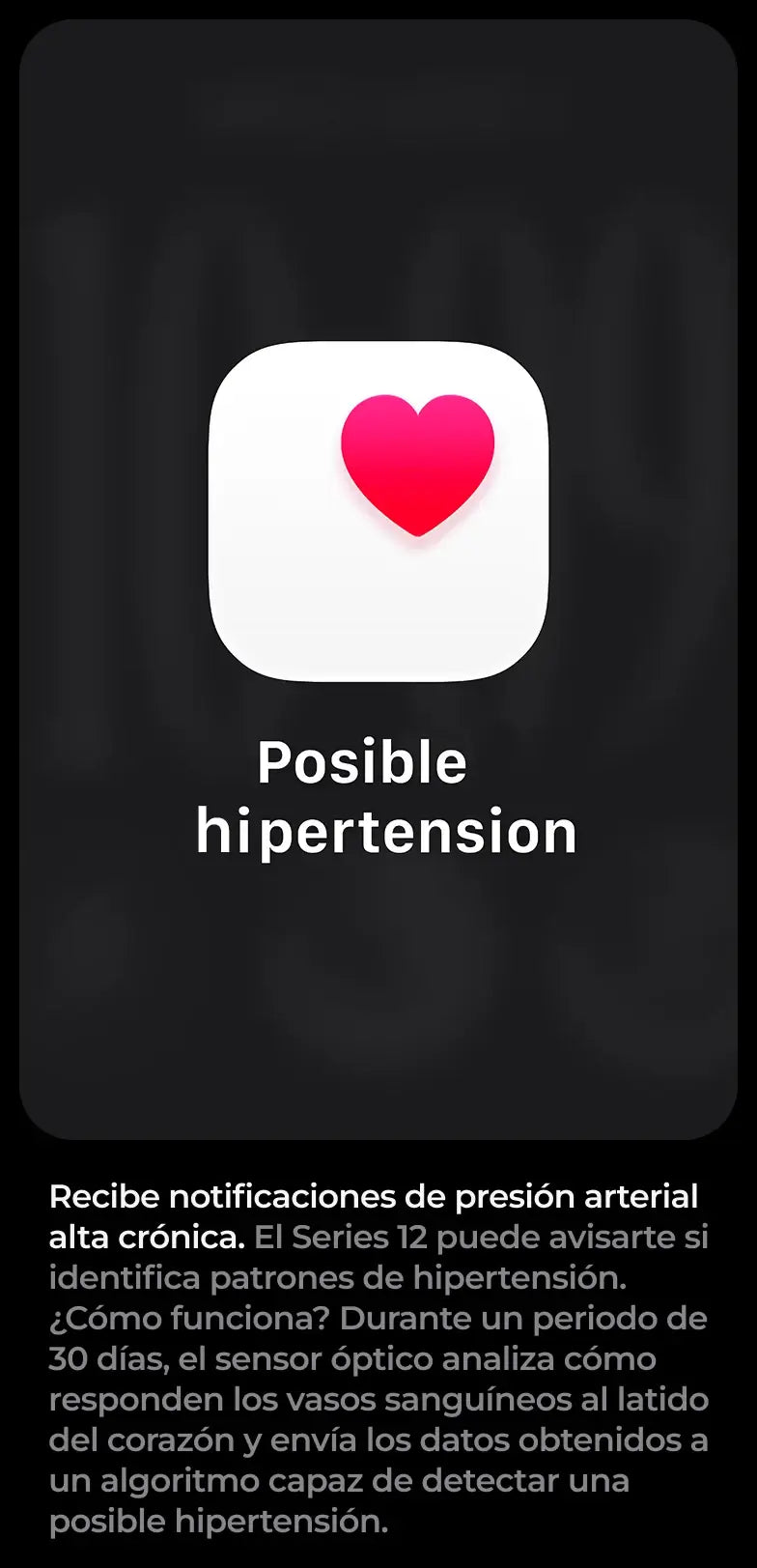 Control del Ciclo, notificaciones de hipertensión y puntuación de sueño — 2