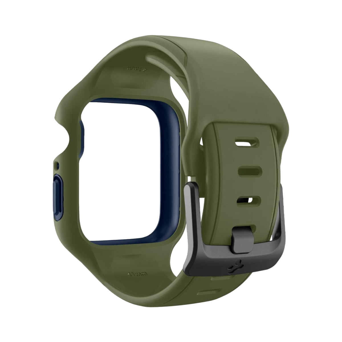 Estuche y correa Spigen Liquid Air Pro para Apple Watch Series 7/8 (45 mm) - Verde musgo