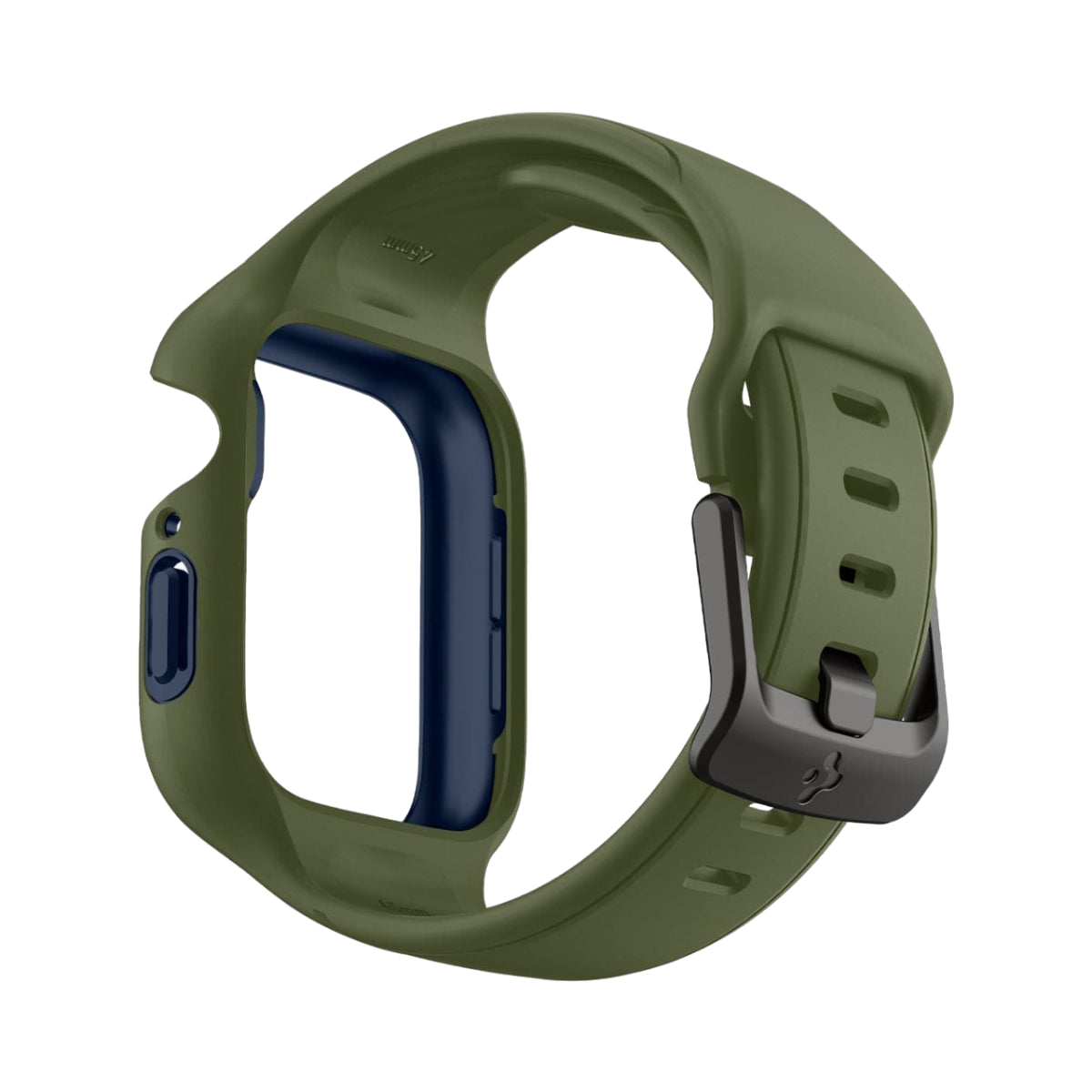 Spigen Liquid Air Pro Case and Band for Apple Watch Series 7 / 8 (45mm) - Moss Green