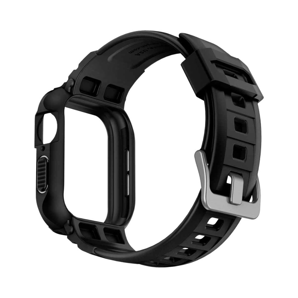 Estuche y correa Spigen Rugged Armor Pro para Apple Watch Series 7/8 (45 mm), color negro