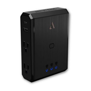 Austere III Series 4 Outlet with Omniport USB - Black