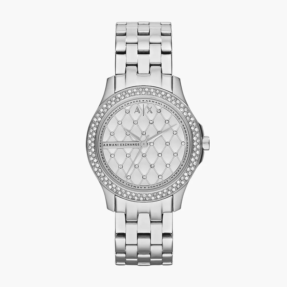 Armani Exchange Women's 36mm Bracelet Watch - Silver - Curacao