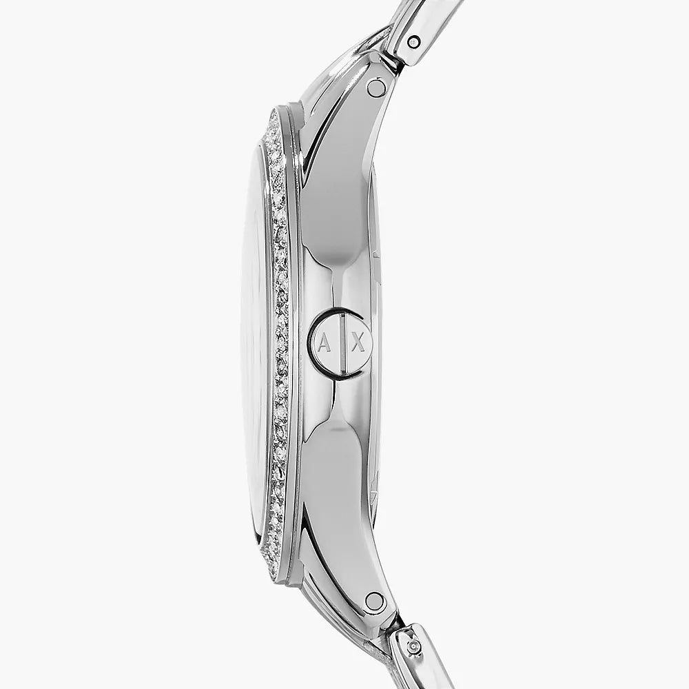 Armani Exchange Women's 36mm Bracelet Watch - Silver - Curacao