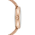 Armani Exchange Brooke Women's 32mm Quartz Rose Gold Bracelet Watch - White Dial - Curacao