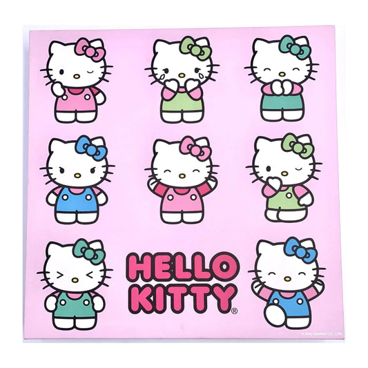 Sanrio Hello Kitty Sweet Kaiju Pastel 12" x 12" Canvas Wall Art - Pink