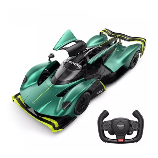 Rastar 1:14 Aston Martin Valkyrie AMR Pro Remote Control Car - Dark Green