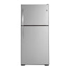 GE GTS22KYNRFS 21.9 cu. ft. Garage Ready Top-Freezer Refrigerator - Silver