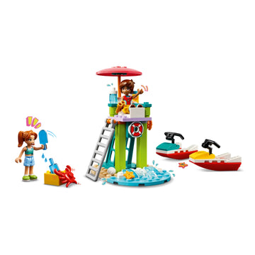 LEGO Friends Beach Lifeguard Building Toy Set (84-Piece)