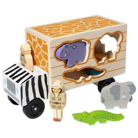 Melissa and Doug Safari Animal Rescue Truck (10-Piece)