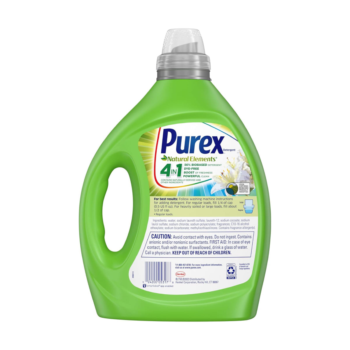 Purex Natural Elements 82.5 oz Liquid Laundry Detergent