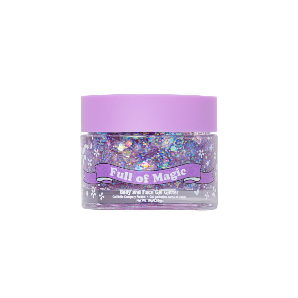 Beauty Creations X My Little Pony "Full of Magic" 0.35 oz Body and Face Gel Glitter - Blossom