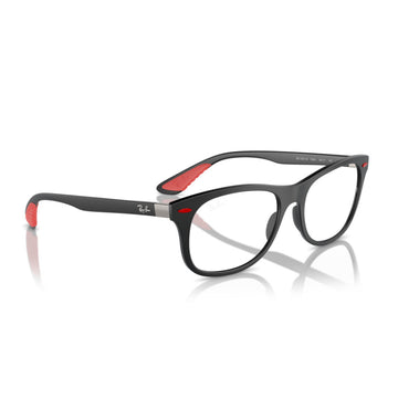 Ray-Ban RX7307M55F60 Unisex Square Clear Eyeglasses