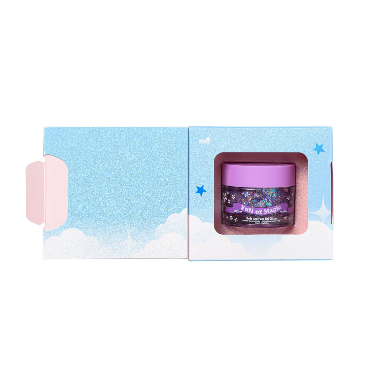 Beauty Creations X My Little Pony "Full of Magic" 0.35 oz Body and Face Gel Glitter - Blossom