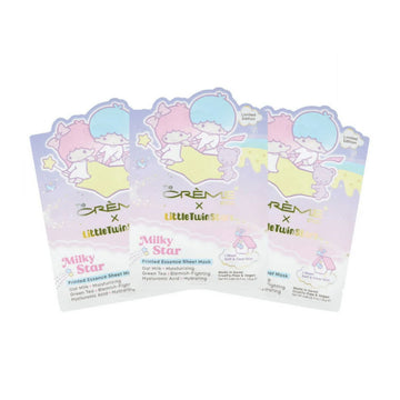 The CrÃƒÂ¨me Shop x Little Twin Stars Milky Star Printed Essence (Set -3 Pieces) Sheet Mask