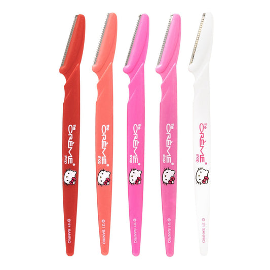 The Crème Shop x Sanrio Bye, Fuzzies! Arch Shaping Dermaplane Razors (Set of 5)