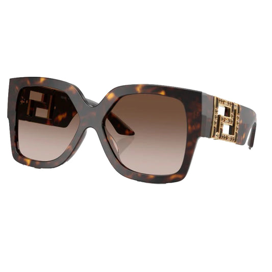 Versace VE440259108 Women's Rectangle Gradient Sunglasses