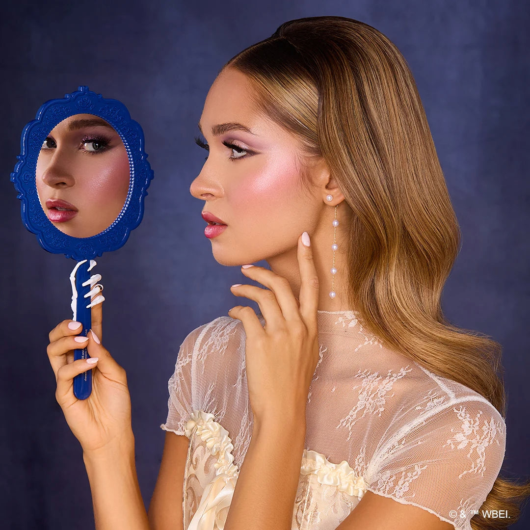 Tim Burton's Corpse Bride X Beauty Creations "Learn Your Vows" Handheld Mirror