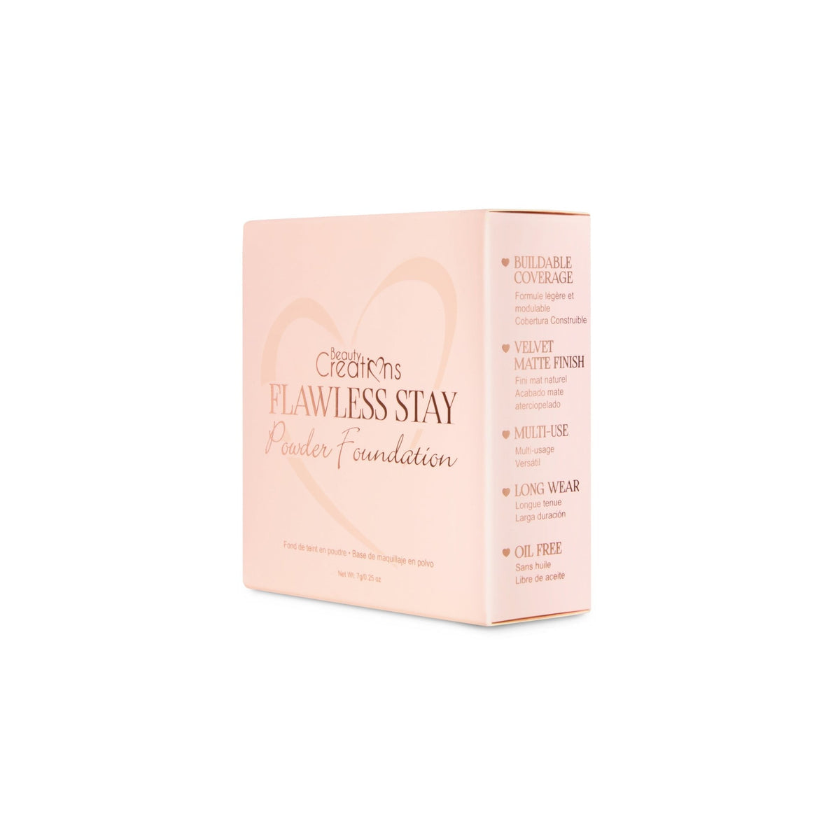 Beauty Creations Flawless Stay Powder Foundation, 0.25 oz - FSP 6.5