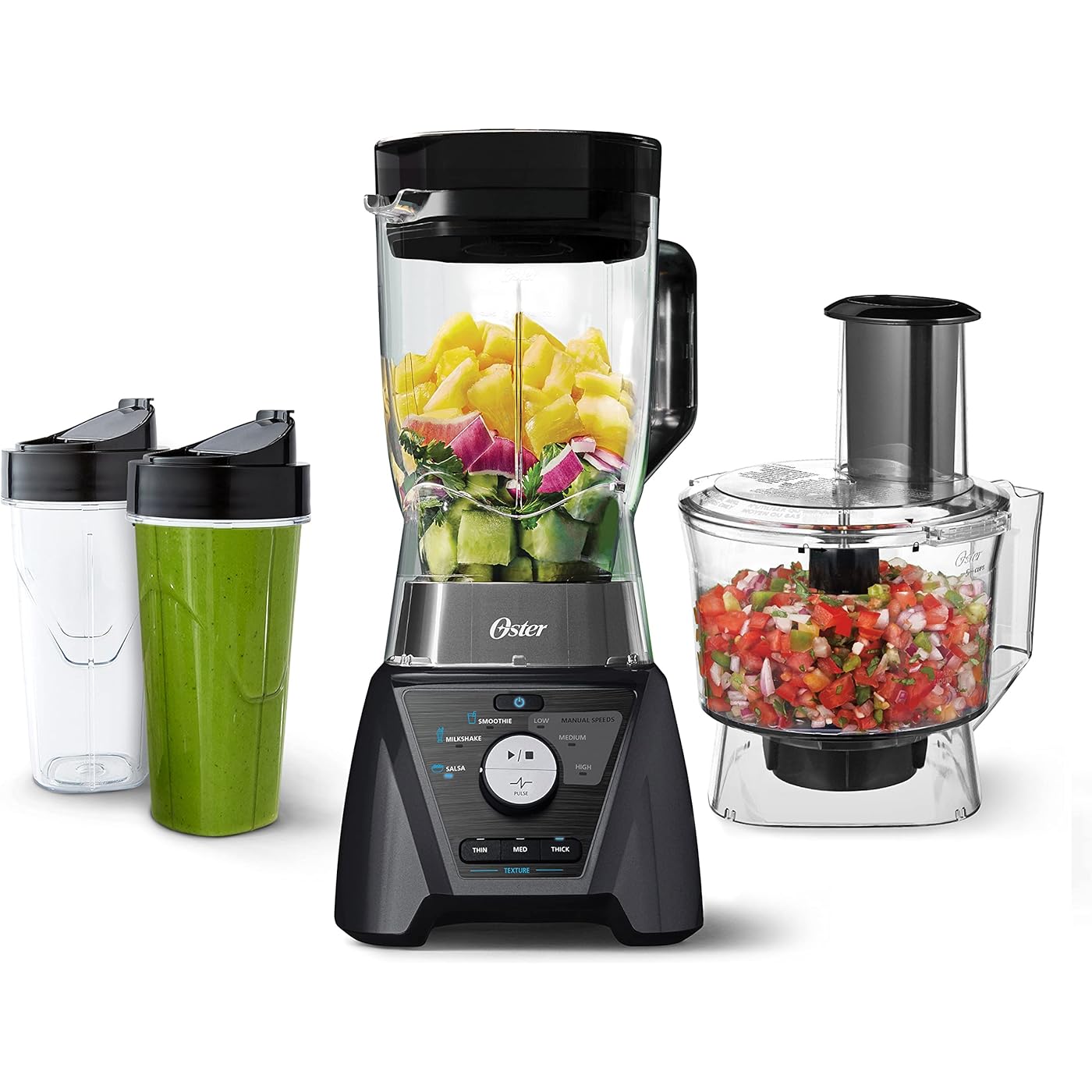 Oster 3-in-1 Kitchen System Blender with Texture Select Settings