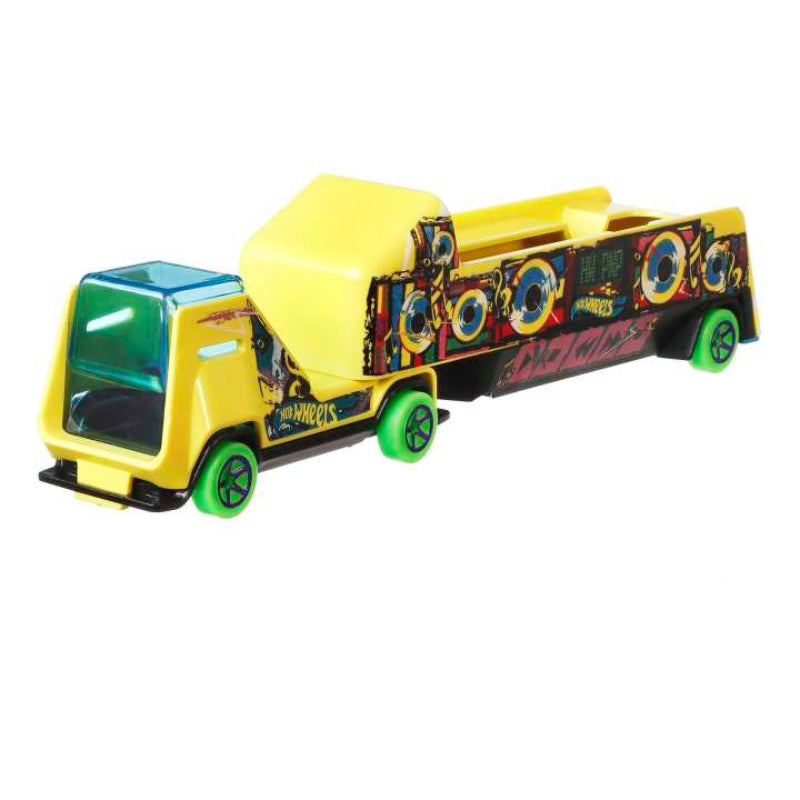 Vehículo de transporte Hot Wheels Super Rigs con coche (surtido)