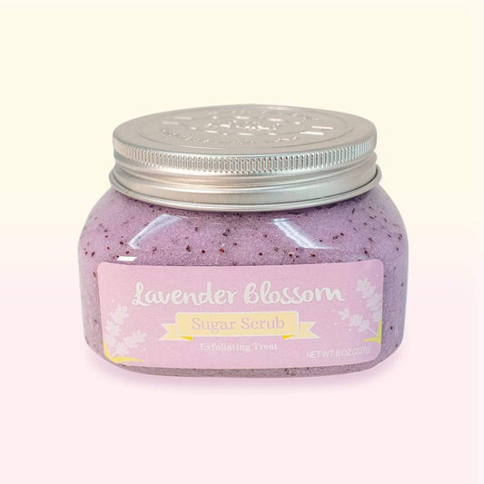 Nectar Bath Treats Lavender Blossom Sugar Body Scrub 8oz