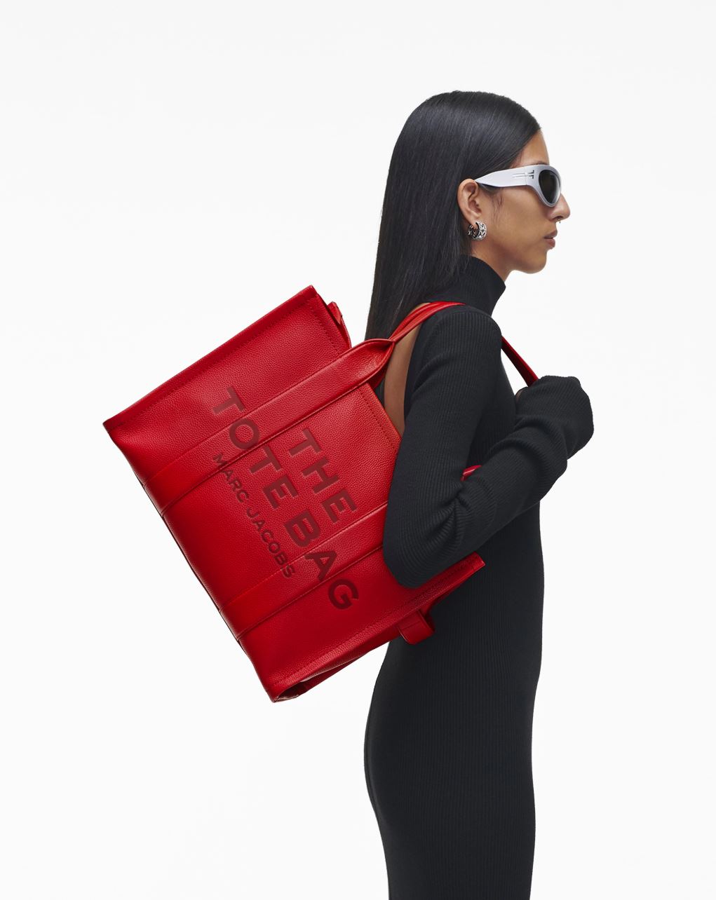 Marc Jacobs The Large Tote Bag  - True Red