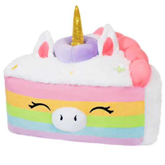 Squishable Comfort Food Unicorn Cake 15" Plush Toy - Multicolor