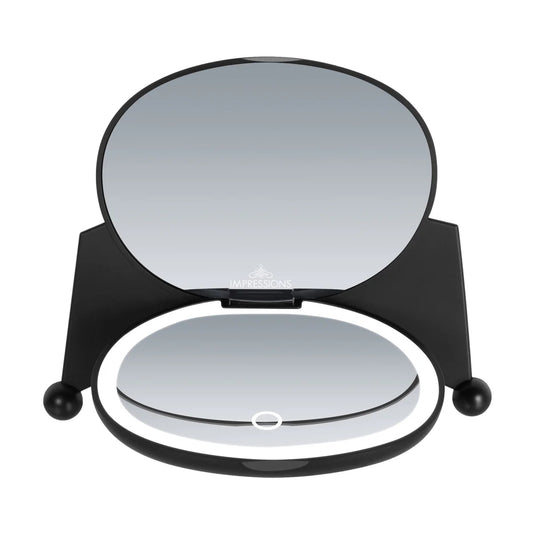 Impressions Vanity Kuromi LED Compact Mirror - Black