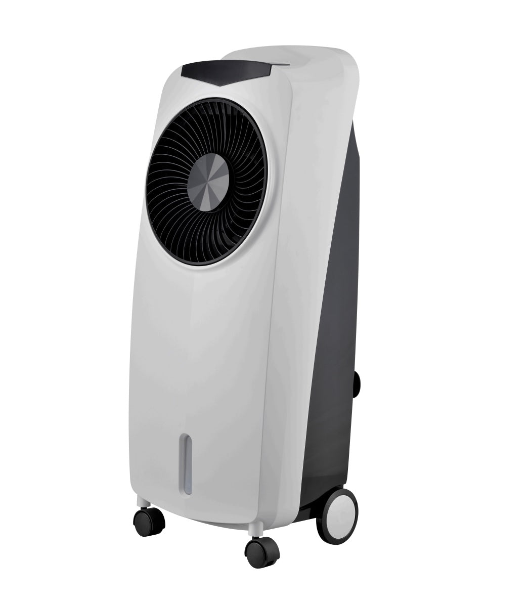 Ventilador enfriador de aire portátil Toscana BFK1709R de 120 V/110 W, color blanco y negro