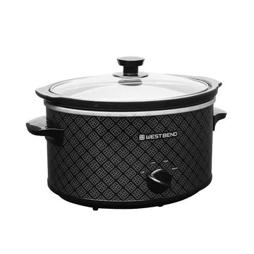 West Bend 4 Quart Slow Cooker - Black