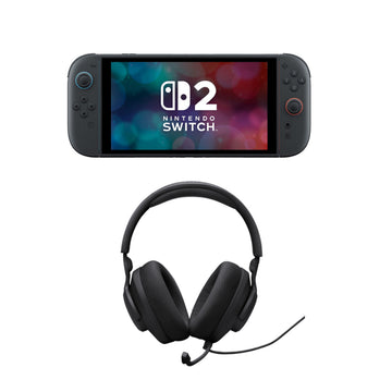 Bundle: Nintendo Switch 2 + JBL Quantum 100M2 Over-the-Ear Wired Gaming Headset