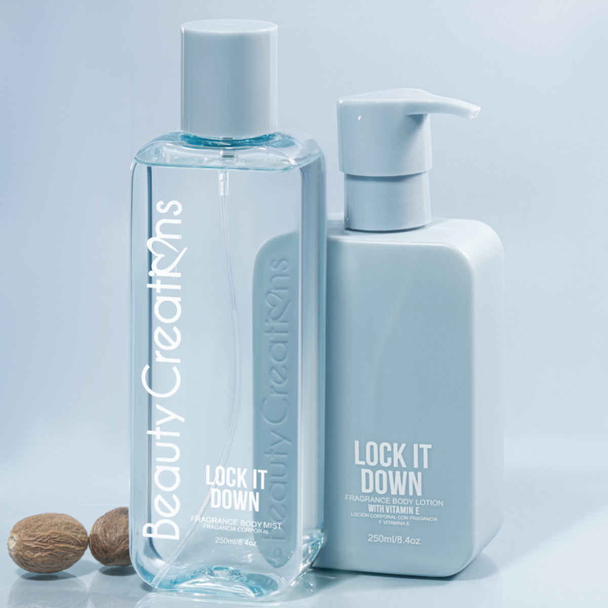 Loción y bruma corporales perfumadas Beauty Creations - Lock It Down