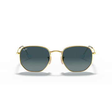 Ray-Ban Hexagonal Flat Lenses Man RB3548 Geometric Solid Color Sunglasses