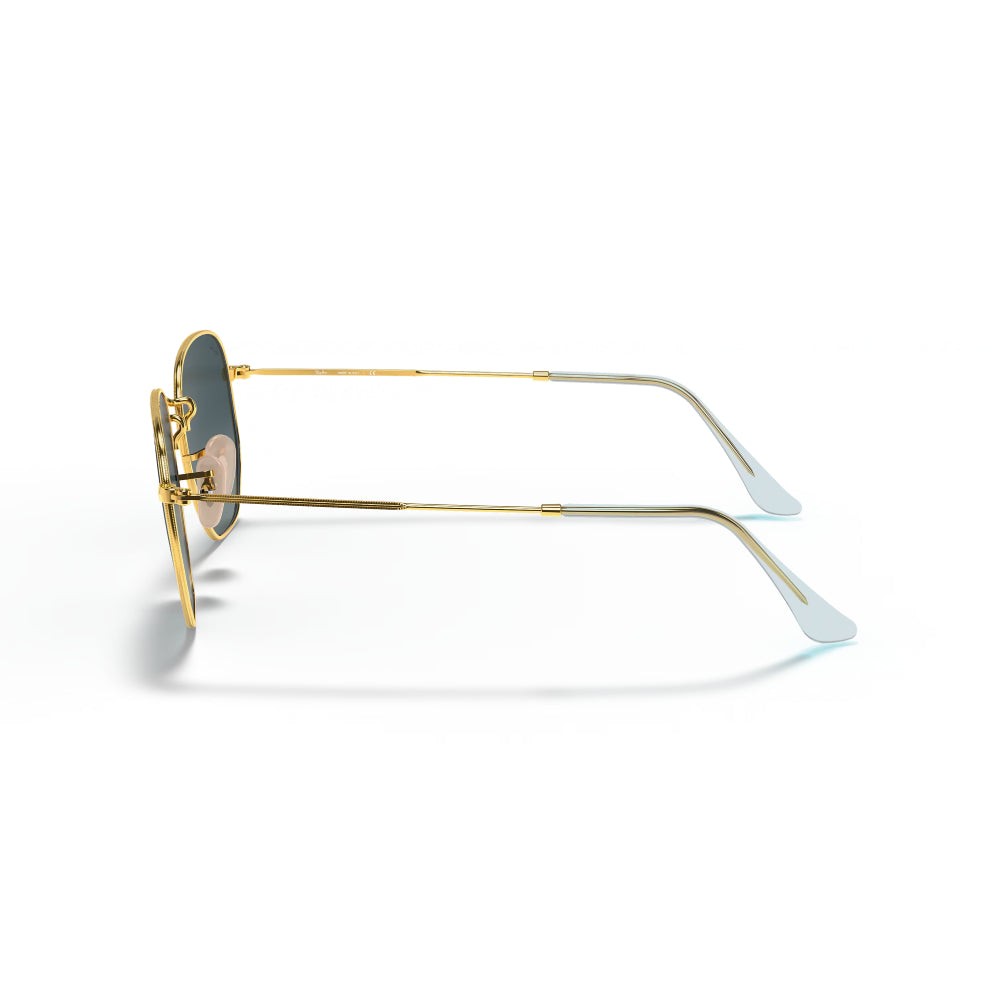 Ray-Ban Hexagonal Flat Lenses Man RB3548 Geometric Solid Color Sunglasses