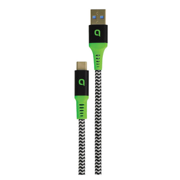 Cable de carga USB-A a USB-C Bionic Lynx de 10 pies para Xbox Series X/S - Negro