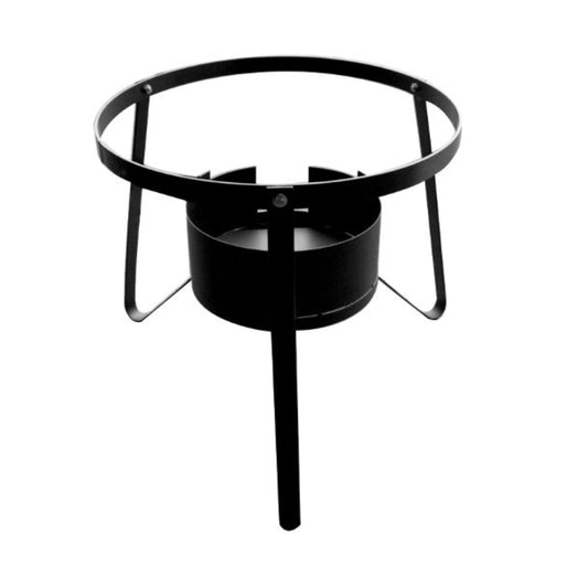 Alpine Cuisine BS1001 20" Burner Stand - Black - Curacao