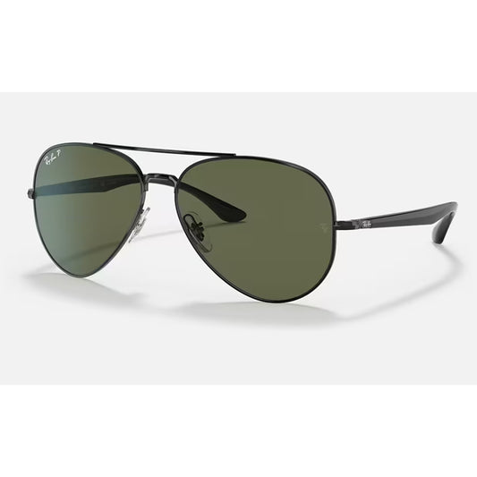 Ray Ban Black Green Polar Sunglasses