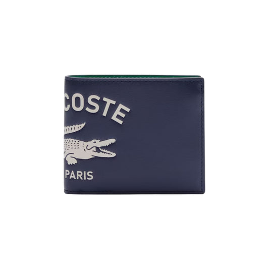 Lacoste FG Medium Billfold Wallet -Blue