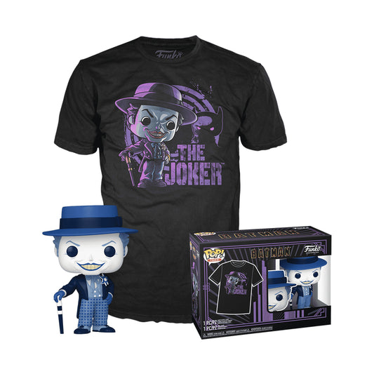 Funko Pop! and Tee DC Comics The Joker Large T-Shirt with Figure