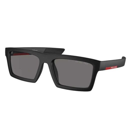 Prada PS02ZSU551B Men's Rectangle Solid Color Sunglasses