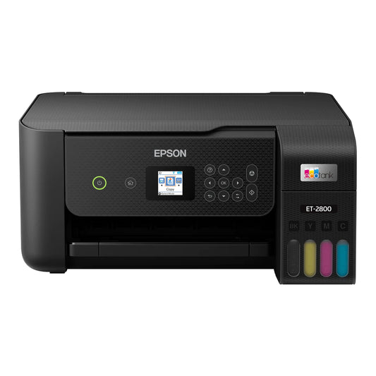 Epson EcoTank ET-2800 All-in-One Wireless Color Inkjet Printer - Black