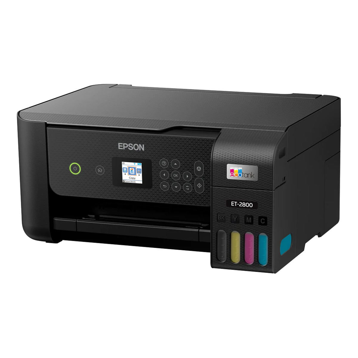 Impresora de inyección de tinta a color inalámbrica multifunción Epson EcoTank ET-2800 (negra)