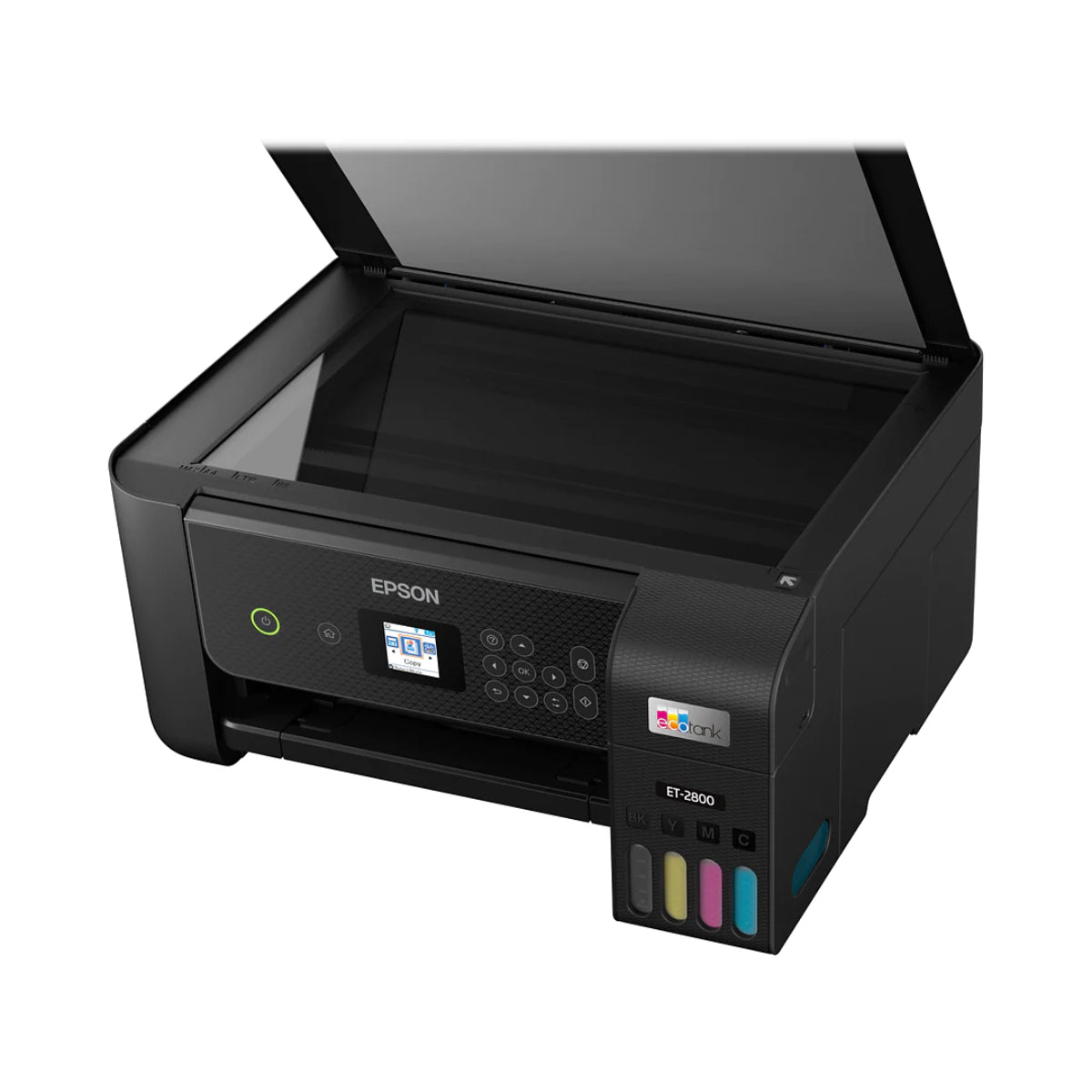 Impresora de inyección de tinta a color inalámbrica multifunción Epson EcoTank ET-2800 (negra)