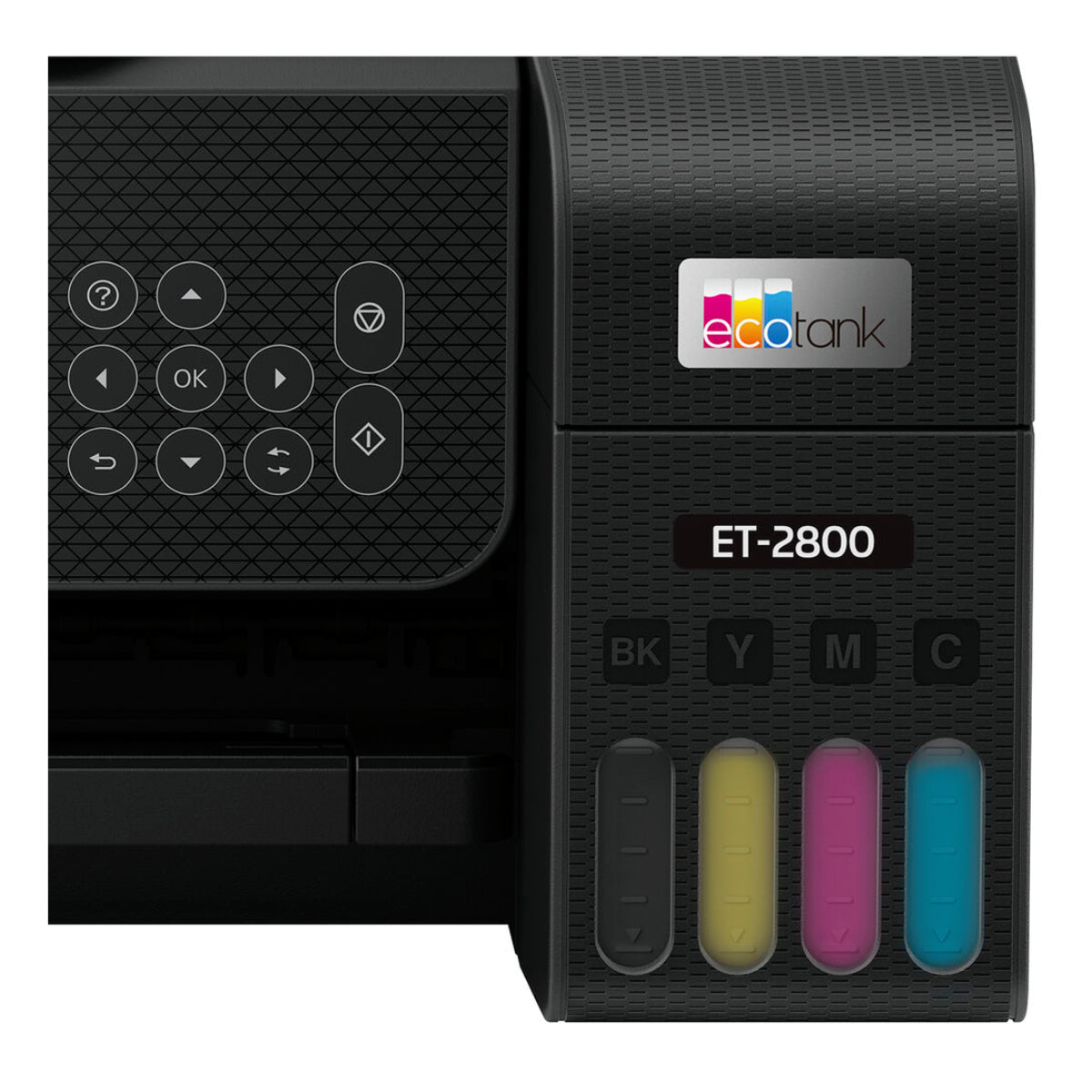 Impresora de inyección de tinta a color inalámbrica multifunción Epson EcoTank ET-2800 (negra)