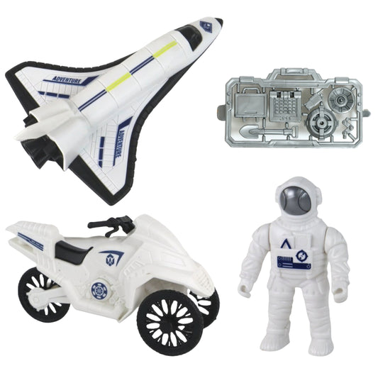 KNP Space Mission Rocket Cosmonaut Set (4-Pieces)