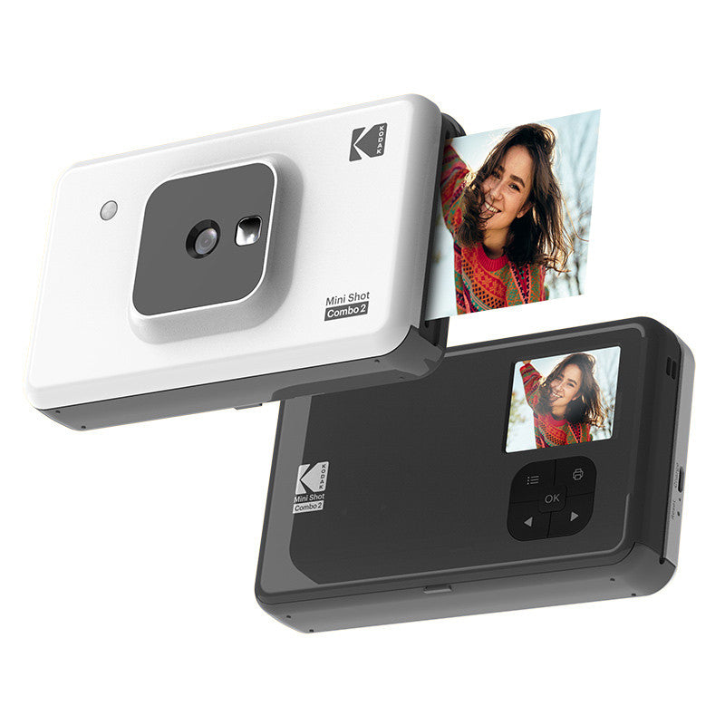 Kodak Mini Shot 2-in-1 Instant Camera - White