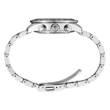 Seiko Prospex Men™ 41.4mm Silver-Tone Bracelet Watch - Yellow Dial